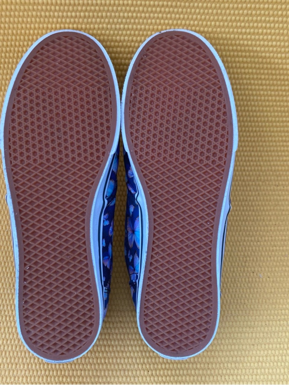 Vans butterfly sneakers size 7.5 Purple/ Blue - Picture 6 of 8